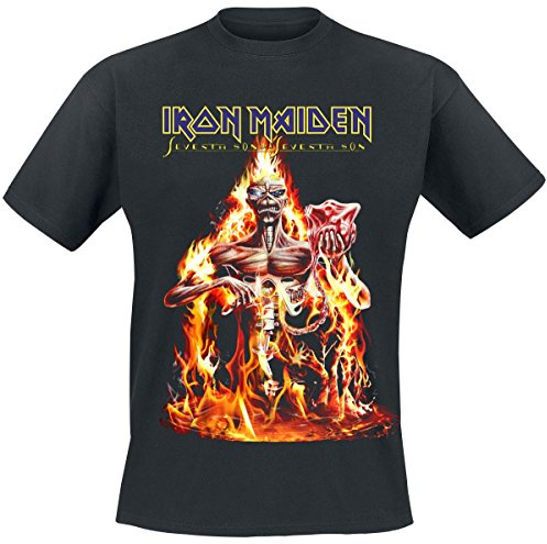 Iron Maiden Seventh Son of a Seventh Son offiziell Männer T-Shirt Herren (Medium)