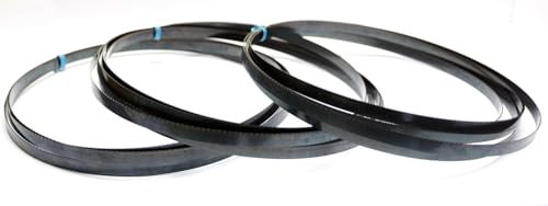 SBM Scie à ruban d'acier à outils 4190 Lot de 3 x 20 x 0,8 mm avec 4 dpp, bandsägeblatt