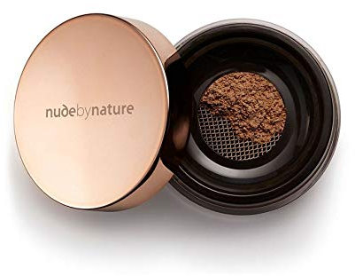 Nude by Nature Radiant Loose Powder Foundation, 100% natural ingredients - SPF 15 protection, N10 Toffee 10g, N10 Toffee