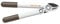 Fiskars Amboss-Getriebeastschere L32 für trockenes Holz und harte Zweige sowie Äste bis Ø 3,5 cm, Länge: 38,7 cm, Gewicht: 380 g, Weiß/Orange, FiberComp/Hochwertiger Stahl, Light, 1026930