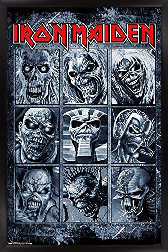 Iron Maiden - Album Grid Wall Poster