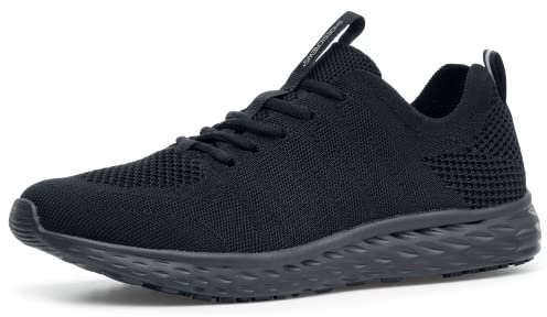 Shoes for Crews Everlight, Schuhe Damen Federleicht mit Rutschfester Außensohle, Damen Sneaker mit Stolperschutz