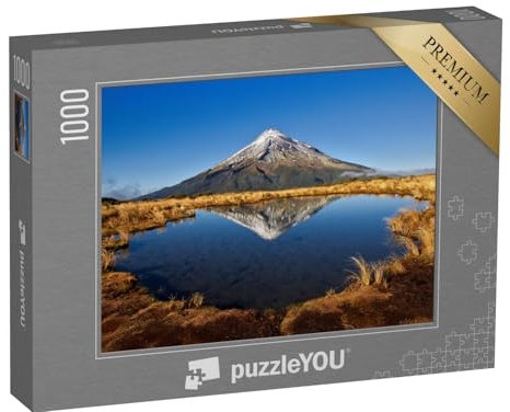 puzzleYOU: Puzzle 1000 Teile „Mount Taranaki“ – aus der Puzzle-Kollektion Neuseeland, Aus Aller Welt