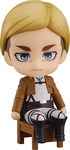 GOODSMILE L'ATTAQUE des Titans - Erwin Smith - Figurine Nendoroid Swacchao! 10c