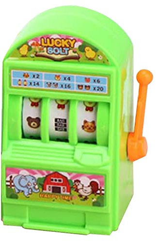 Richolyn Spielautomat für Kinder | Coin Bank Slot Toy Machine Spielzeug mit Griffen, Tabletop Casino Spielzeug Zufälliger Stil für Familie, Freunde, Kinder