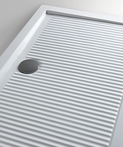 Azzurra Piatto Doccia in Ceramica Cm 70x140 H6 Bianco