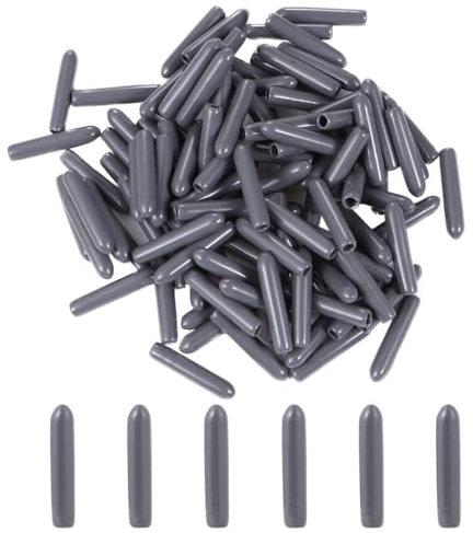 GNALIA 100 Piezas Tapas para Cesto Lavavajillas Reparar Cesta Lavavajillas Oxidada Tapas Accesorios Universal de Lavavajillas PVC Cubierta Protección para Puntas de Bandeja Lavavajillas