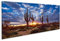 islandburner Prime Bild auf Leinwand Malerische Arizona Wüste Landschaft Saguaro Kaktus Dramatische Wolken Bilder Wandbilder Poster