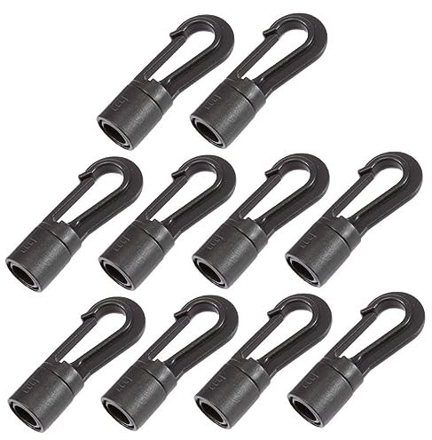 KITANDOVE 20St anschließen Hochleistungskarabiner Outdoor-Zelt Zelt zum Campen Zeltgriffclips Reisebügel zeltplanen Clips zeltzubehör Haken Zelte Windseilschnalle Markise Feste Taste Plastik