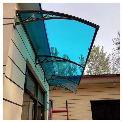 Aluminum Front Door Canopy for Modern Exterior Doors 60 x 60 cm Customizable & Stylish