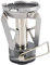 Toyvian Mini Stufa fornello da Campo Stufa a Gas all'aperto Stufa Portatile Piano Cottura Gas Mini Testa della Stufa estremità del Forno della Stufa a Gas Silver
