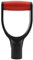 Hjatirace Shovel Handle, Gardening Tool Grip, Tool Handle Extender, Provides Comfort and Control While Digging, Labor-Saving Helper, 20cm/7.87 Inches, for Gardening