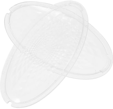 SHINEOFI Old Style Range Hood Lampshade Kitchen Hood Light Cover Replacement Easy to Clean and Install Accessory