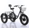 ZZwansuGE 500W Adult Electric Tricycle, 48V 12Ah Removable Battery (35km Range), 20 X 4.0″ Wide Tire Fat Tire Tricycle, With Large Basket, For Shopping, Picnics, Outdoor Sports