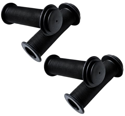JiangZShangM Puños de Bicicleta para Niños 22 mm, Empuñaduras Ergonómicas de Manillar de Goma Antideslizante, Puños con Protección Antigolpes para Bicicletas Infantiles, Patinetes