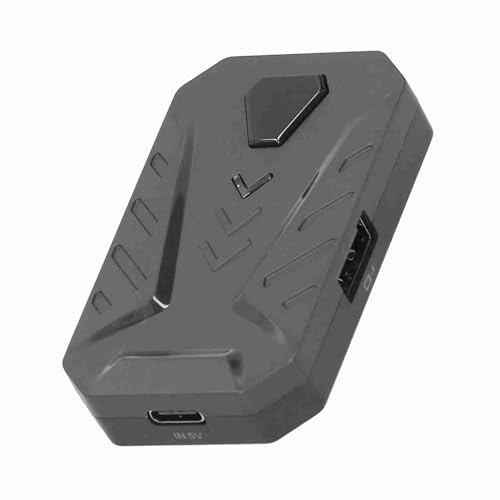 Chrees Gaming Keyboard Mouse Converter, Bluetooth 5.2 Connection Mobile Game Accessory with Adjustable Stand, Fast Charging USB 2.0, for HarmonyOS Systems (Mix Pro comes standard)
