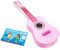 New Classic Toys Toys-10345 Guitarra para niños (Ref 0345), Color Rosa