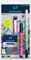 Schneider Schreibgeräte Schreibgeräteset Glam-Set, 1xFH Glam, 1xTL Corry, 6 TP blau, sortiert