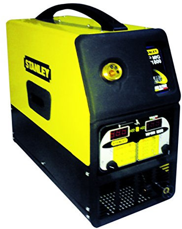 Stanley TOPMIG1800 - Equipo de soldadura inverter para trabajos pesados (2,7 W, 240 V), color amarillo y negro