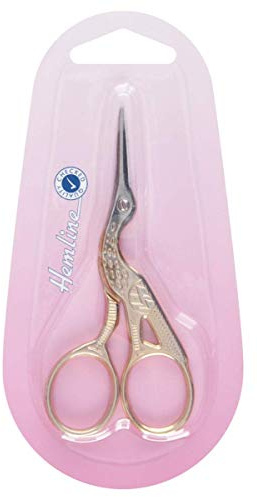 Scissors: Embroidery: Stork: 9cm/3.5in