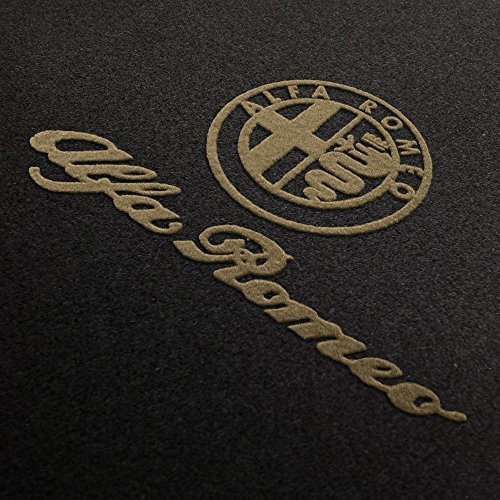 Autoteppich Stylers Fußmatten aus Nadelfilz mit Druck Logo+Schrift Q100_ALFA-L+S-308_Alfa_006