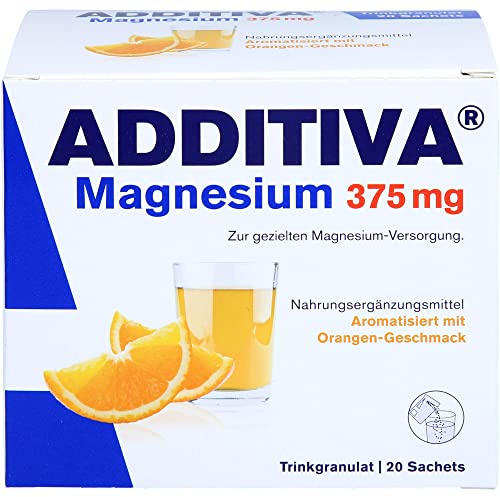 ADDITIVA MAGNESIUM 375Mg GRANULAT ORANGE, 20 St. Beutel