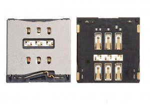 CONNECTEUR ET LECTEUR INTERNE DE CARTE SIM POUR IPHONE 6 ET 6 PLUS