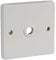 CRABTREE 4075 Flex Outlet Plate 1 Gang Cable Clamp 20A White