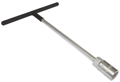 BIKE IT T-Bar Socket Rubber Handled Long Reach Deep Socket Professional Tool (14mm)
