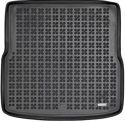 REZAW - PLAST Antirutschmatte Auto Kofferraummatte passt für Volkswagen Golf V 2007-2009 Kompletter Schutz für Ihr Auto bei Allen Wetterbedingungen mit perfekt passenden Anti rutsch Matte