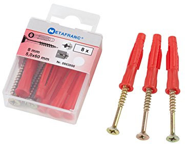 Meister Assortiment de 50 chevilles et vis, 953000