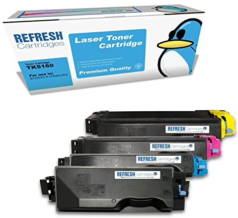 Refresh Cartridges Remanufactured Toner Cartridge Replacement for Kyocera TK-5160 (Multi-Colour)