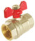 SOMATHERM FOR YOU, Vanne à sphère double femelle 12/17 avec manette papillon, passage intégral, étanchéité renforcée, débit optimal, idéale pour eau chaude/froide, 5 ans garantie