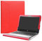 Alapmk Diseñado Especialmente La Funda Protectora de Cuero de PU para 11.6 HP Chromebook 11 G5 / Chromebook 11 11-vXXX 11-V011DX 11-V012NR Ordenador portátil,Rojo
