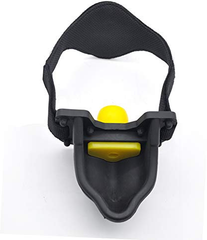 ZWFUN Urinal Piss Gag Silikon SM Sex Spielzeug für Männer und Frauen (Rot)