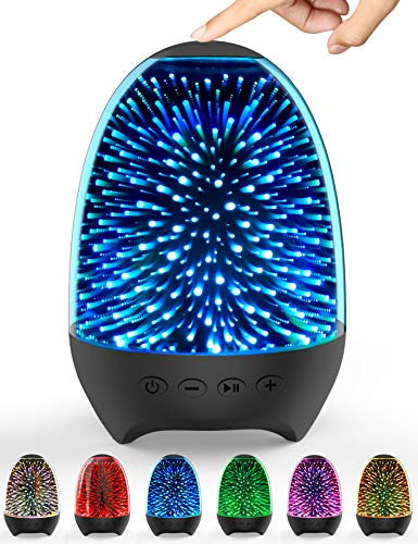 AISCOOL Bedside Lamp, Touch Dimmable with Bluetooth Speaker, Night Light, Children's Colour Changing LED Nursing Light, Night Lamp Gift for Baby, Teenagers, Adults for Bedroom Living Room