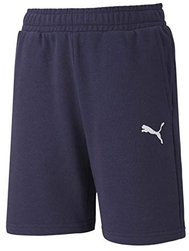 PUMA Unisex Kinder, teamGOAL 23 Casuals Shorts Jr Short, Peacoat, 176