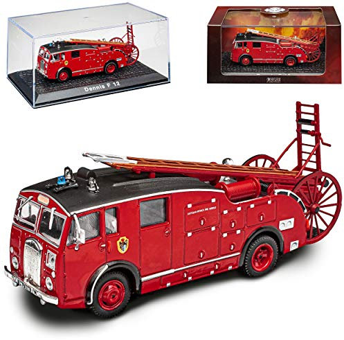 Agostini Defekte Vitrine Dennis F12 Feuerwehr 1/72 Atlas Modell Auto