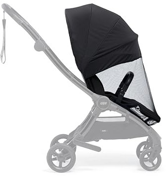 Mamas & Papas Airo Sonnenschutz und Insektenschutz, Grau