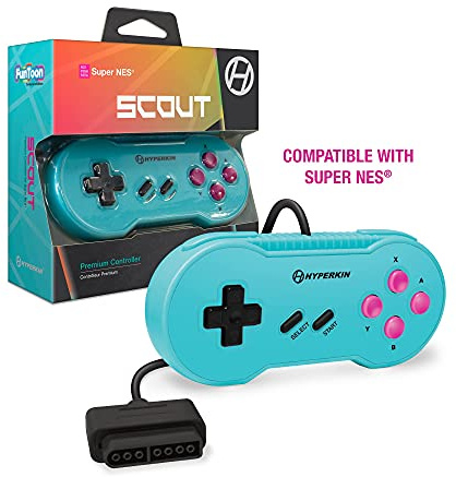 Hyperkin Controller Premium Scout per Super NES (Hyper Beach) Funtoon Collector's Edition - Super NES