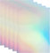 20 Blatt A4 (210x297mm) Clear Holographische Aufkleber Papier Holographische Klare Vinyl Aufkleber Papier Selbstklebende Holographic Overlay