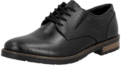 Rieker 14621 Leather semi Formal Shoes with Contrasting Natural Leather Welts.