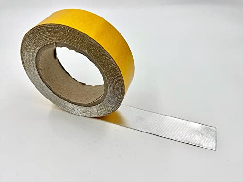 Selbstklebendes Hitzeschutz Tape/Hitzeschutzband - aluminiumbeschichtet - bis 500°C (3,5cm x 3m)