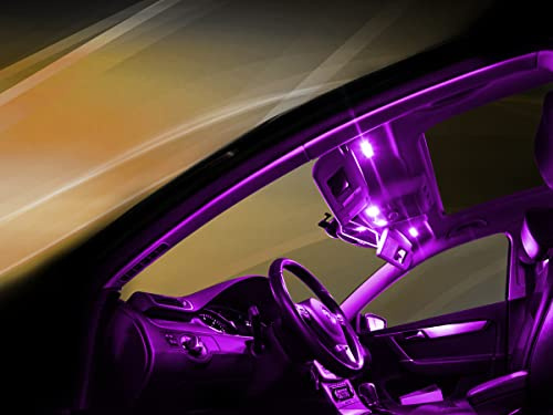 maxtron Innenraumbeleuchtung Set für Auto O-pel Adam Pink Beleuchtung Innenlicht (2 Stück)