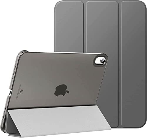 MOBISTAR Custodia per iPad Air 4 2020 10.9 pollici Smart Folio Custodia protettiva auto wake/sleep forPad Pro 11 pollici custodia 2021/2020/2018 (grigio)