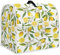 HUISEFOR Stand Mixer Cover Compatible with Kitchen Aid Mixer, Cute Lemon Print Kitchen Appliance Dustproof Covers with Accessories Pockets, Fits All Tilt Head & Bowl Lift Models Mixers