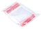 OFFICER PRODUCTS Zip Beutel Druckverschluss 55 x 55 cm / 100 Stück (1er Pack)/ Transparent Glasklar/Druckverschlussbeutel Zip Set/Zipper-Beutel/Polybeutel/aus Fester LDPE-Folie Lebensmittelecht