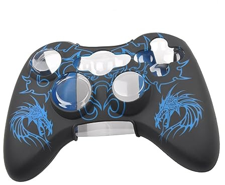 Happyyami Cover Protettiva in Silicone Antiscivolo per Controller 360 Blu | Copertura Controller di Gioco, Protezione Completa a 360°, Impugnatura Salda, Design Semplice e Pratico
