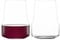 Zwiesel Glas Rotwein Tumbler Level (2er Set), Weingläser ohne Stiel für Wein, Iced Mattcha Latte und Shakes, spülmaschinenfeste Tritan-Kristallgläser, Made in Germany (Art.-Nr. 123912)