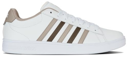 K-Swiss Men Court Tiebreak Ii Sneaker, Wh Taup Tek Jurscgld, 9.5 UK